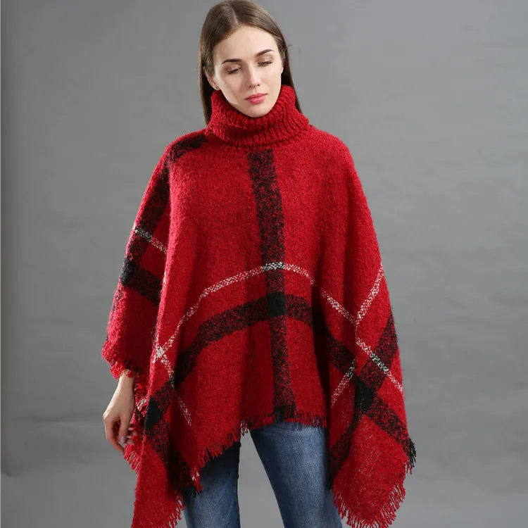 Winter Women Loose Striped Coat Jacket Plus Size