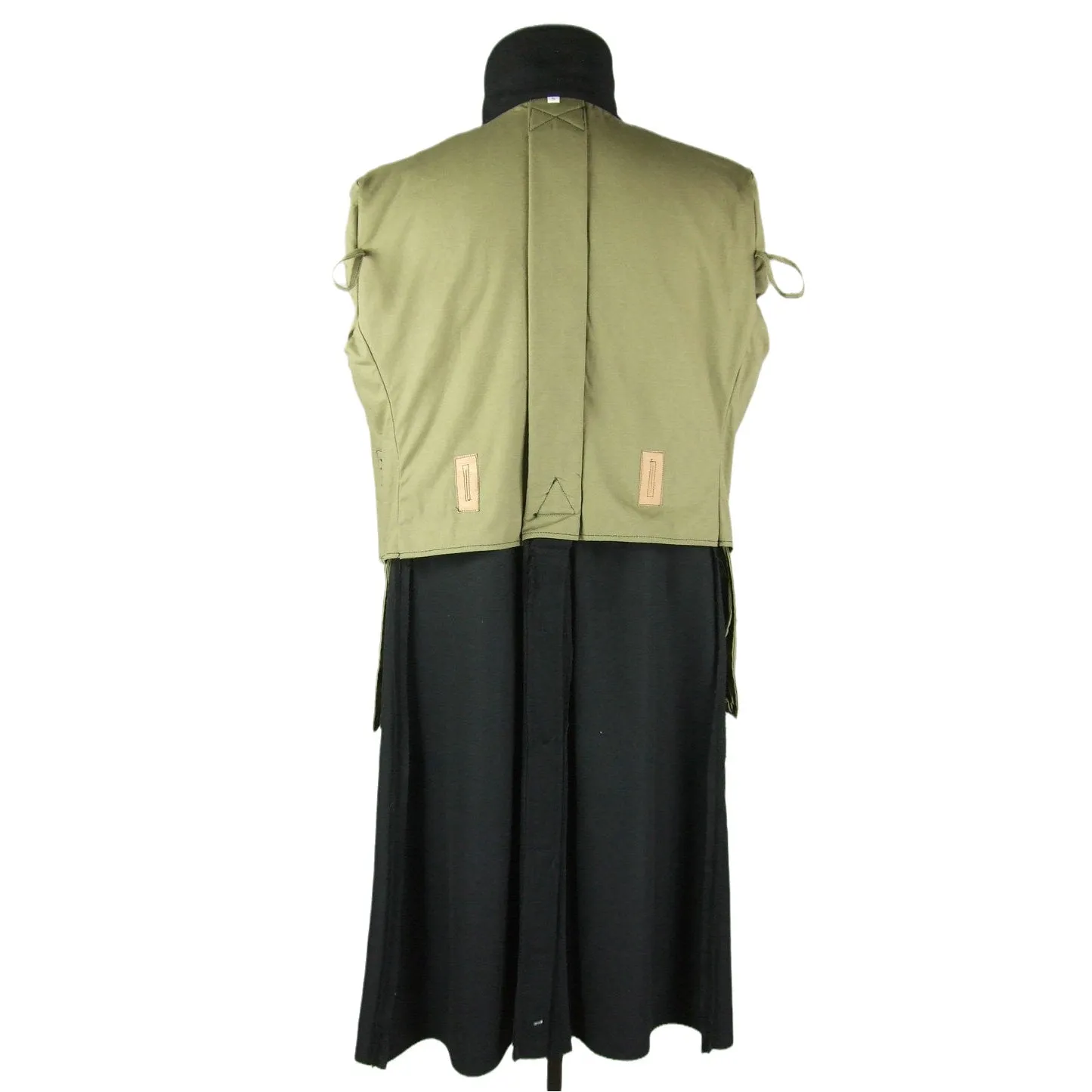 WW2 German Elite Enlisted Black Wool Greatcoat Overcoat