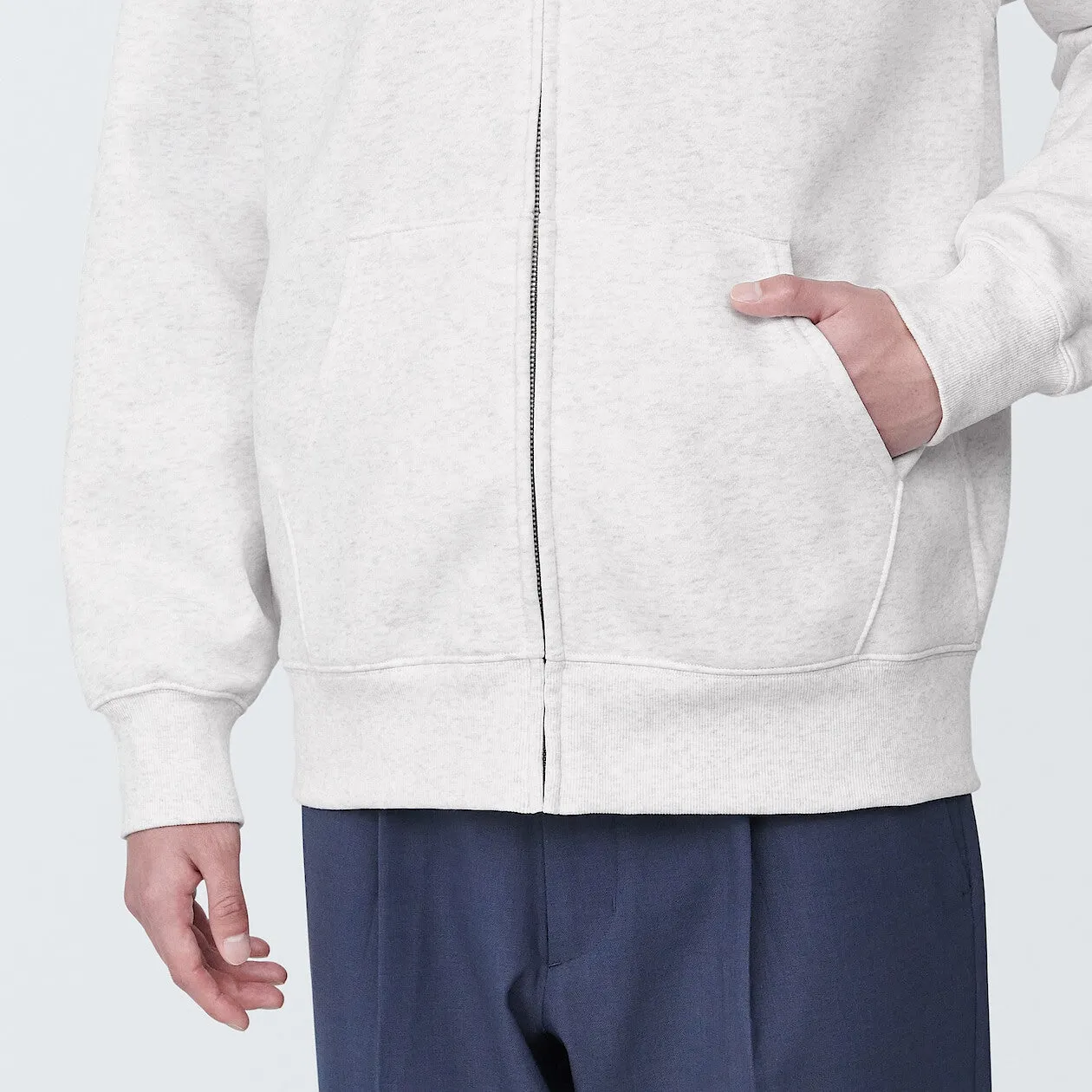 Zip Up Sweatshirt Jacket