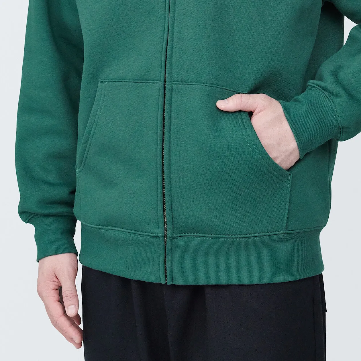 Zip Up Sweatshirt Jacket