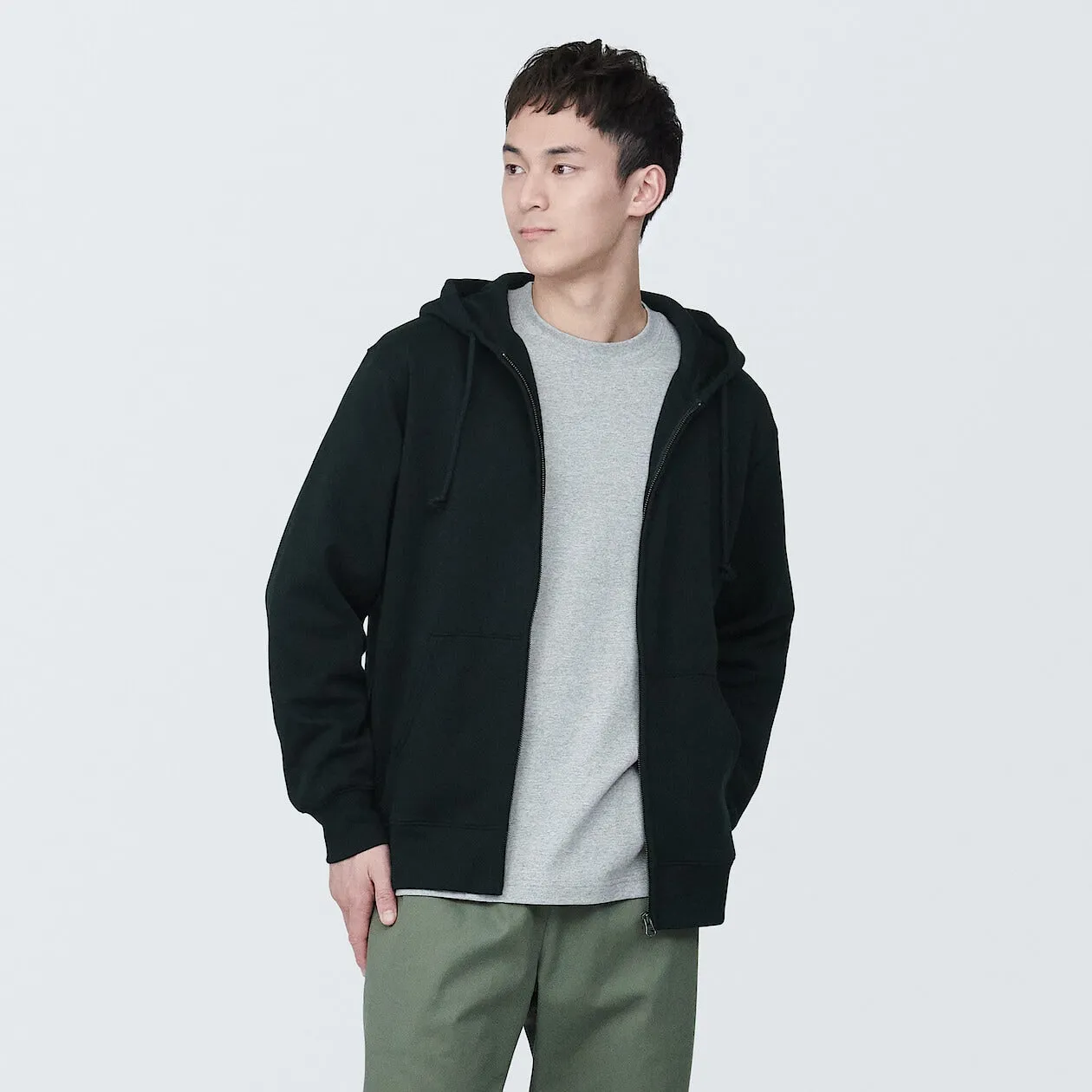 Zip Up Sweatshirt Jacket