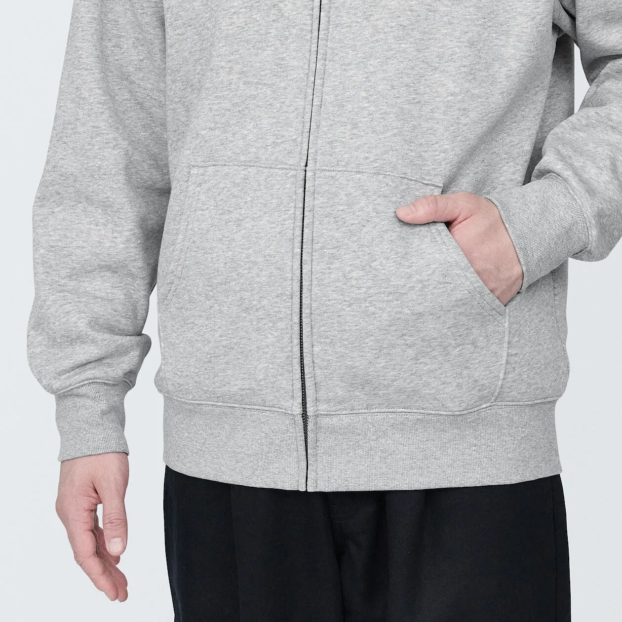 Zip Up Sweatshirt Jacket
