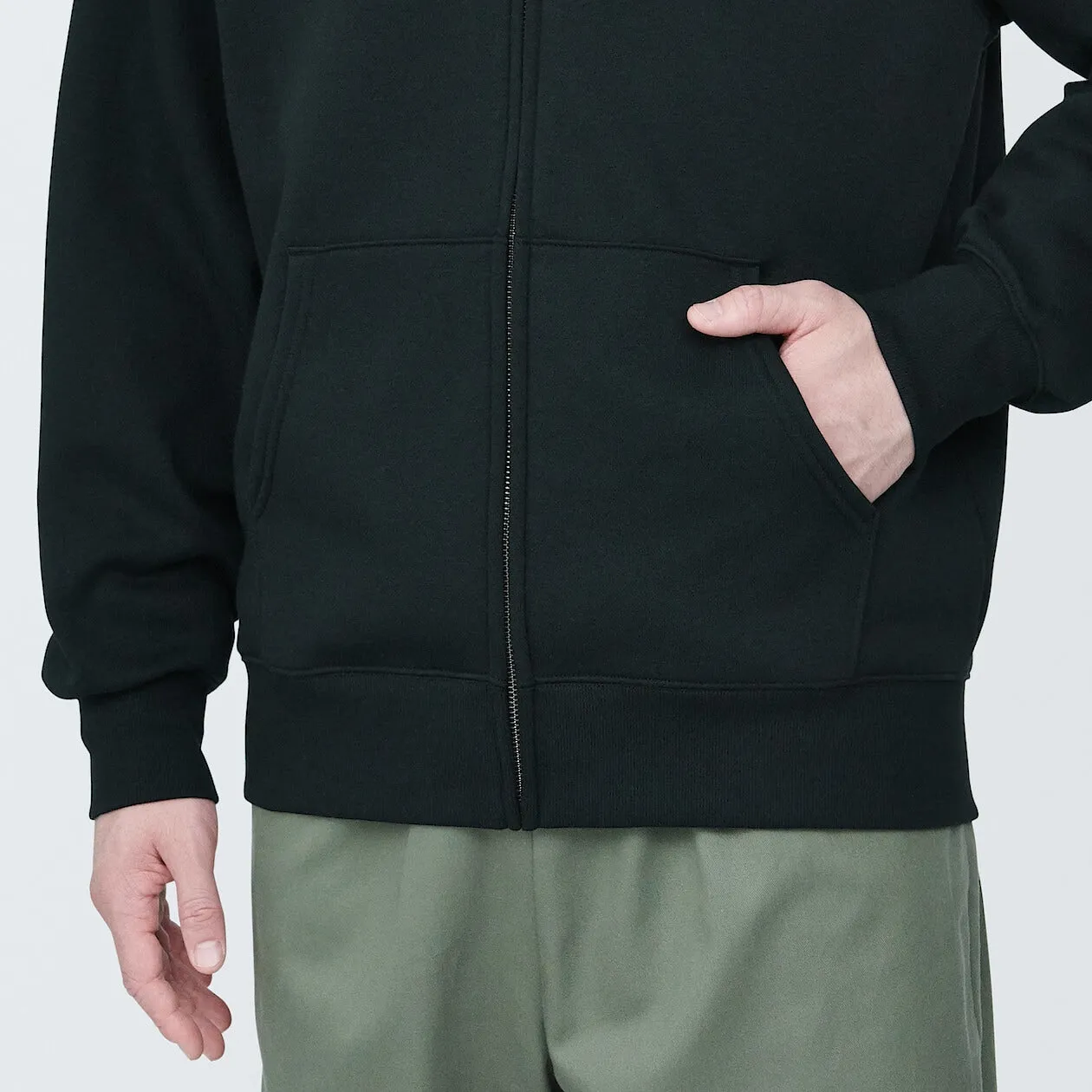 Zip Up Sweatshirt Jacket